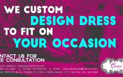 We custom design dress to fit on your occasion
 Contact us for free consultation…